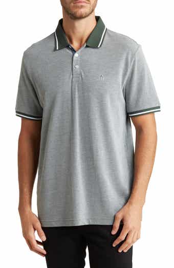 Tipped cotton shop piqué polo shirt