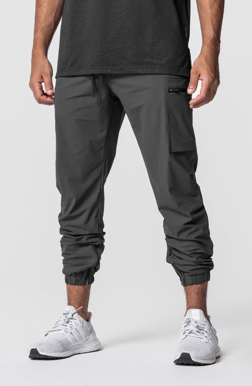 TETRA-LITE Water Repellent Zip Track Pants in Space Grey