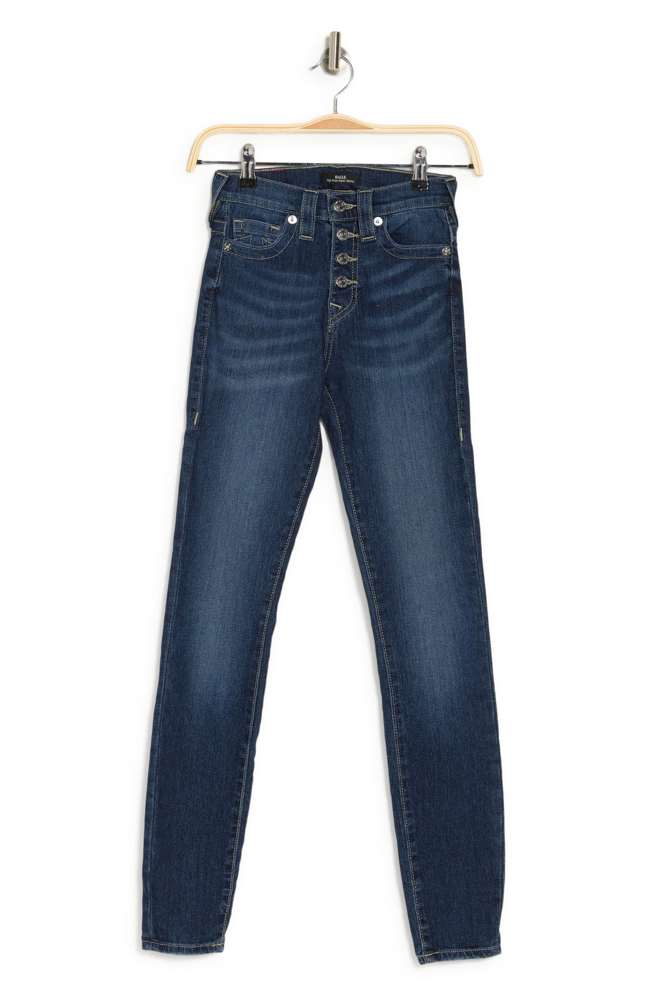 halle high rise super skinny jean