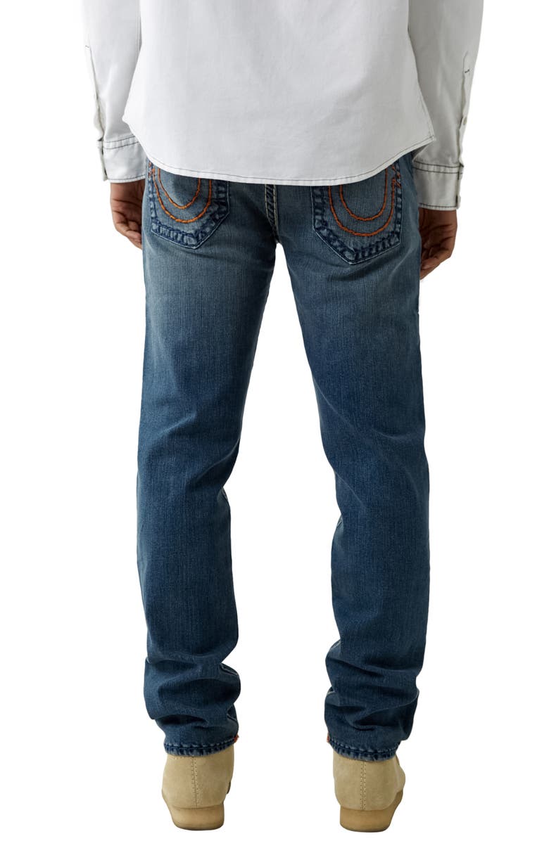True Religion Brand Jeans Rocco Super T Straight Leg Jeans, Alternate, color, 