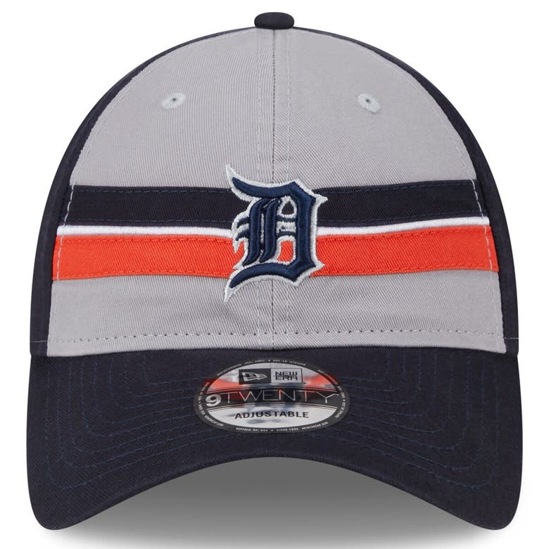 Shop New Era Youth   Gray Detroit Tigers 2024 Batting Practice 9twenty Adjustable Hat