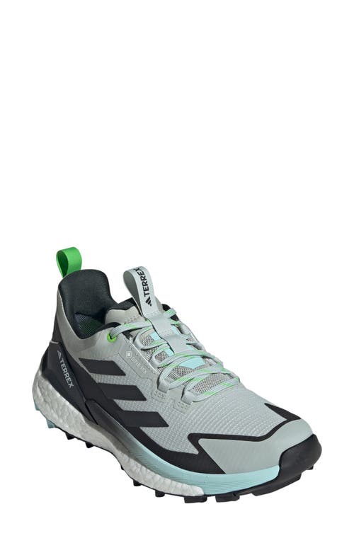 adidas Free Hiker 2 Gore-Tex® Hiking Shoe in Semi Flash Aqua/Carbon/Lime 
