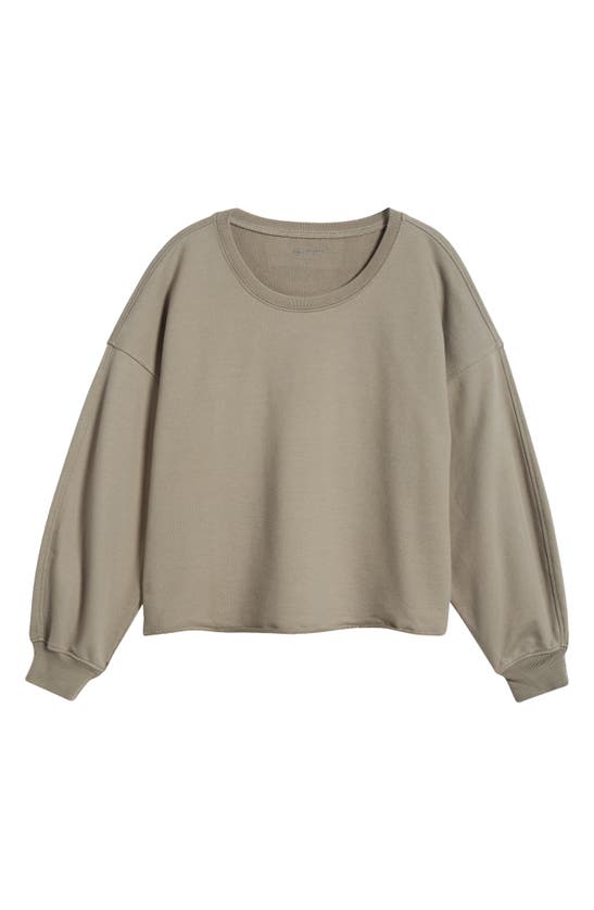 Shop Ag Willow Sweatshirt In Dried Parsley