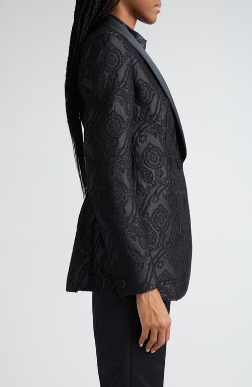 Shop Etro Paisley Jacquard Dinner Jacket In N0000