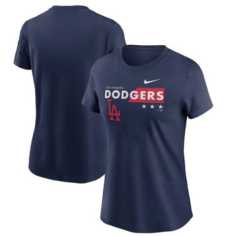 Men's Los Angeles Dodgers Nike White Primetime Property Of Practice T-Shirt