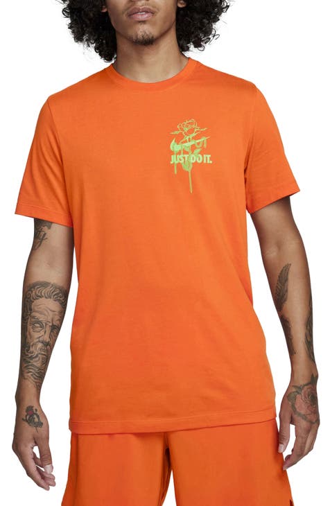 Buy Men Orange Shirt Online - 721840