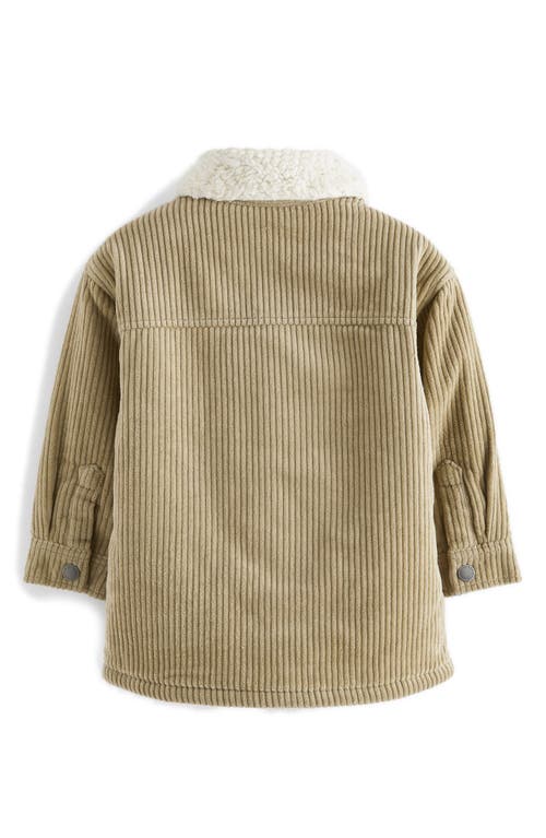 NEXT NEXT KIDS' CORDUROY HIGH PILE FLEECE LINED SHACKET