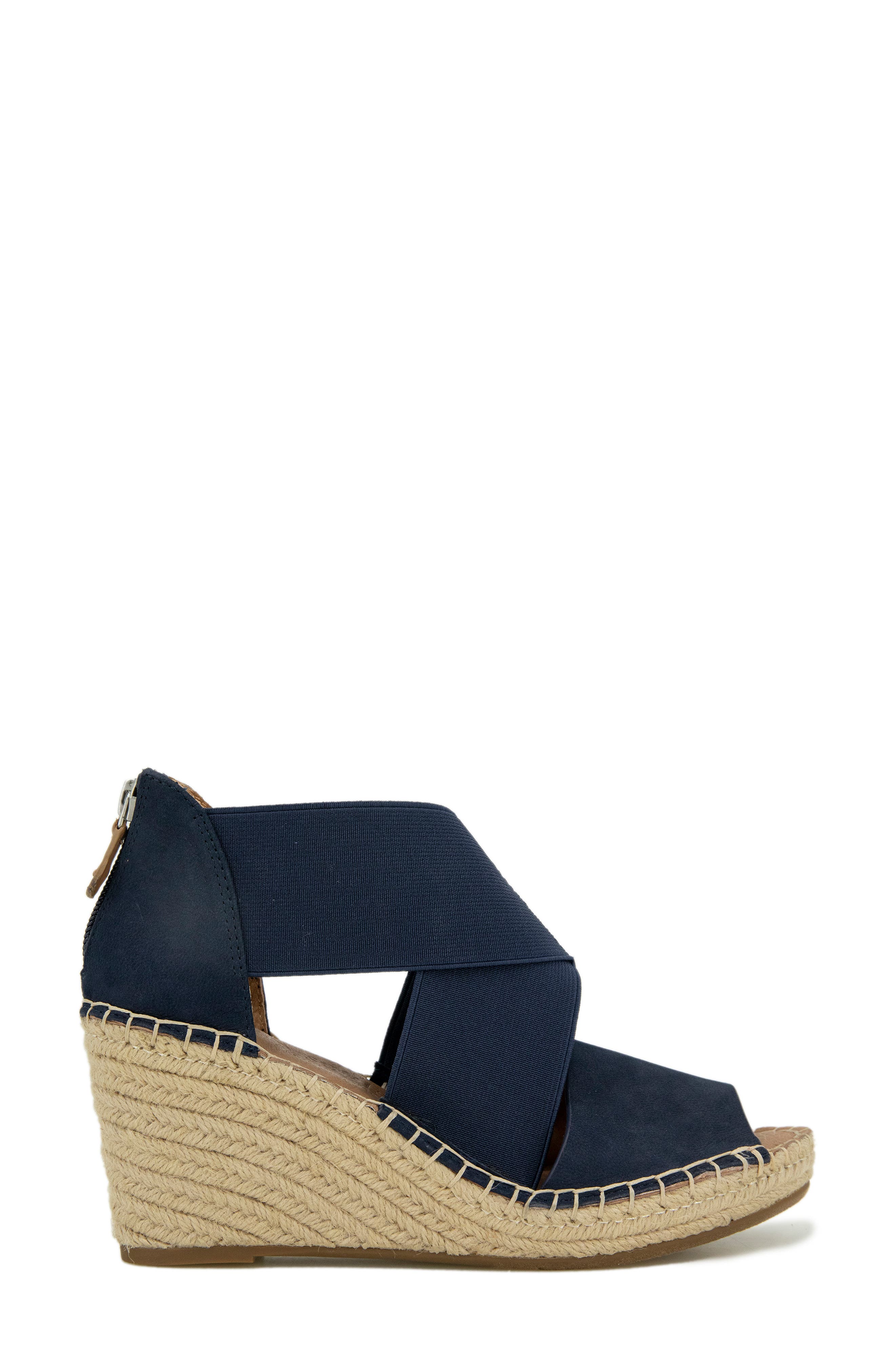 Gentle Souls by Kenneth Cole Gentle Souls Signature Colleen Espadrille Wedge Sandal in Blue at Nordstrom, Size 5