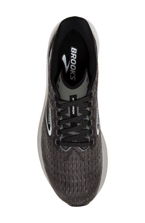 Brooks Hyperion Training Shoe In Gunmetal/black/white