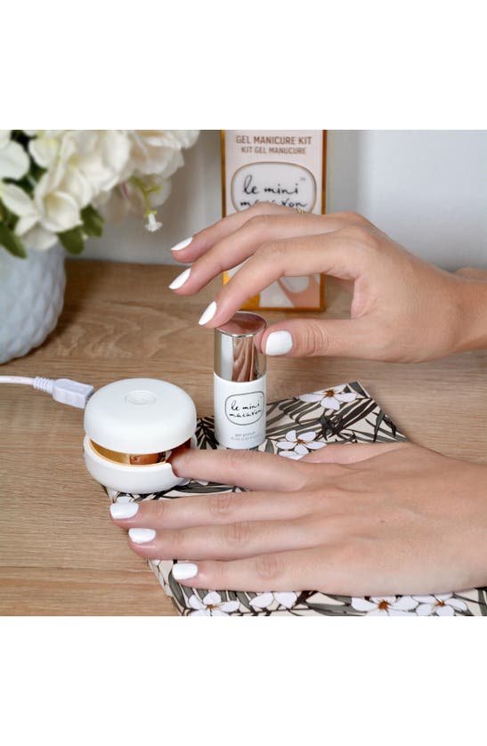 Le Mini Macaron Gel Manicure Kit In Milkshake