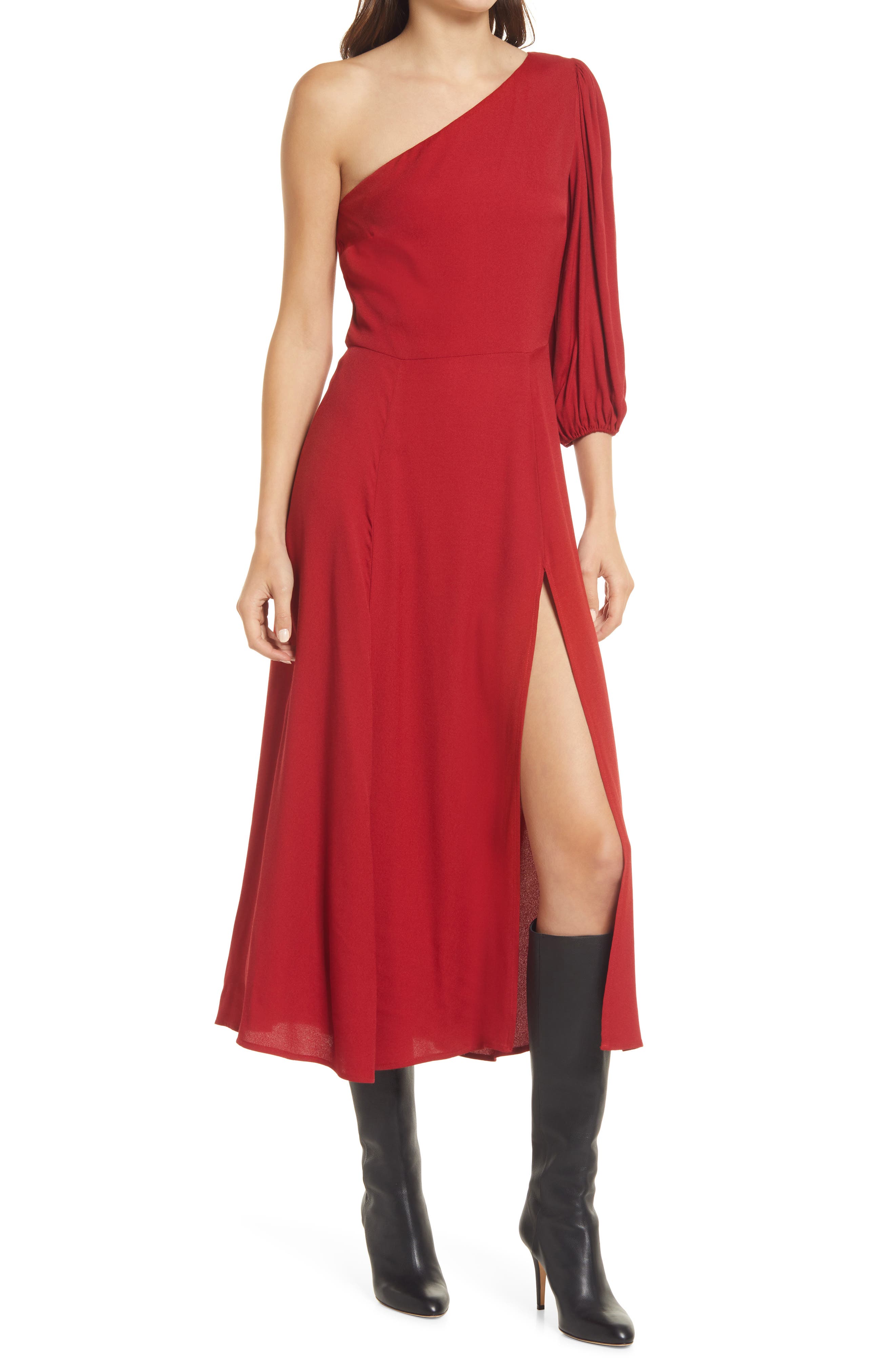 Reformation Lawrence Polka Dot Dress 