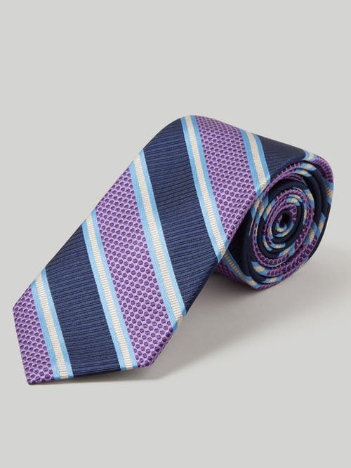 Shop Robert Talbott Robert Repp Necktie In Purple Repp