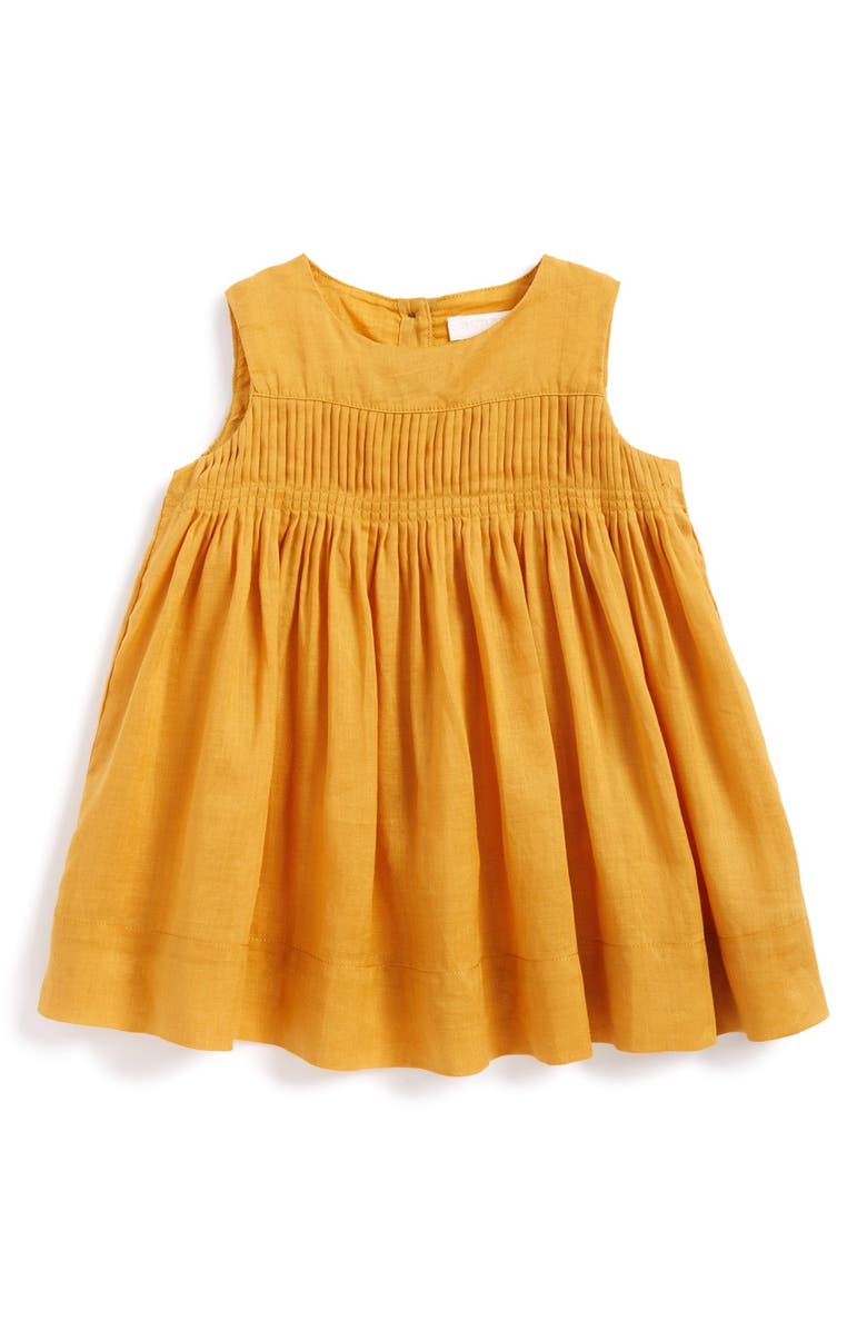 Burberry 'Celeste' Sleeveless Pintuck Dress (Baby Girls) | Nordstrom
