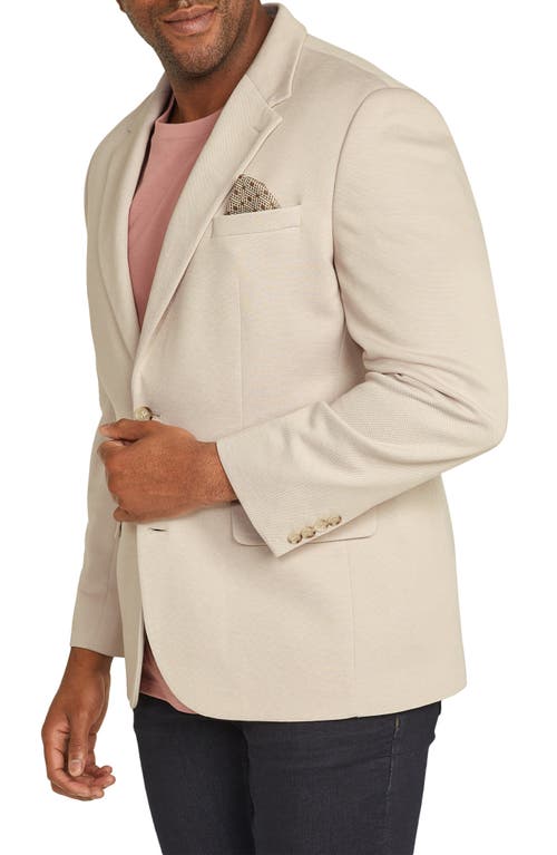 Shop Johnny Bigg Charles Solid Knit Sport Coat In Almond