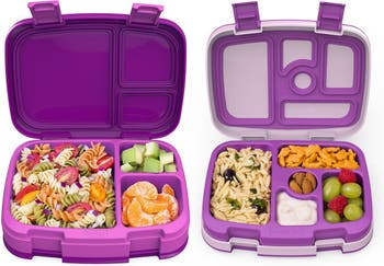 Bentgo Fresh 3-Compartment Replacement Tray with Divider Insert (Purple)