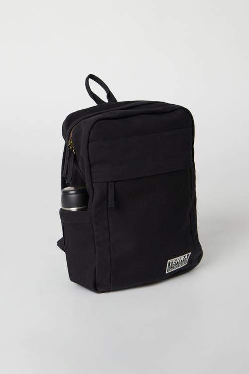 Terra Thread Sustainable Backpack For School And Everyday Use In Ivory Black