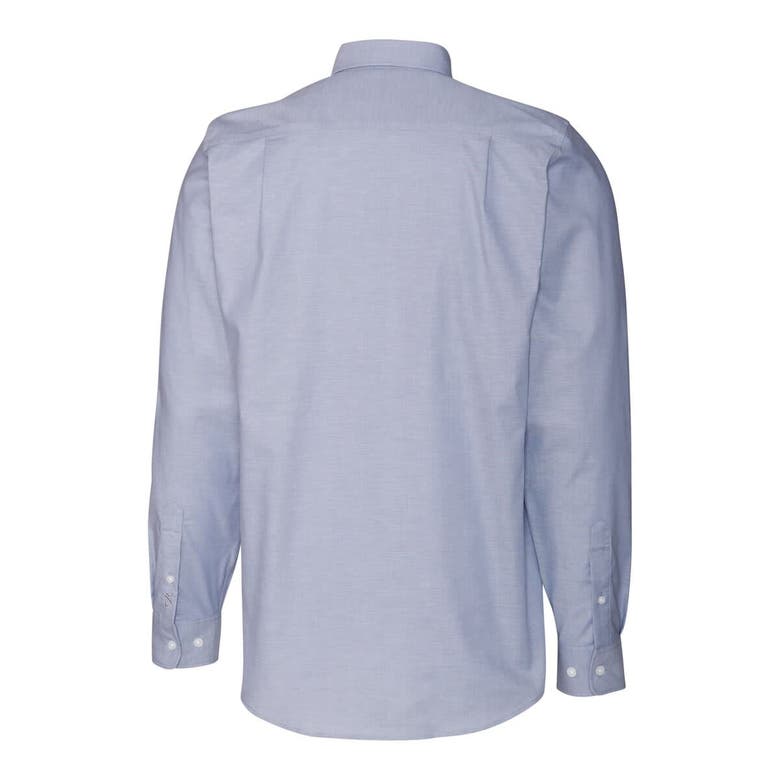 Shop Cutter & Buck Light Blue Corpus Christi Hooks Oxford Stretch Long Sleeve Button-down Dress Shirt