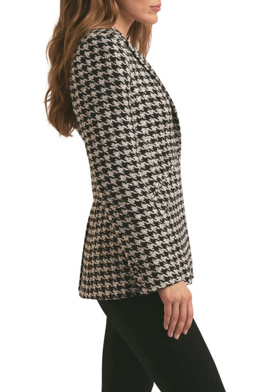 Shop Favorite Daughter The Favorite Houndstooth Blazer In Black/white Hounds