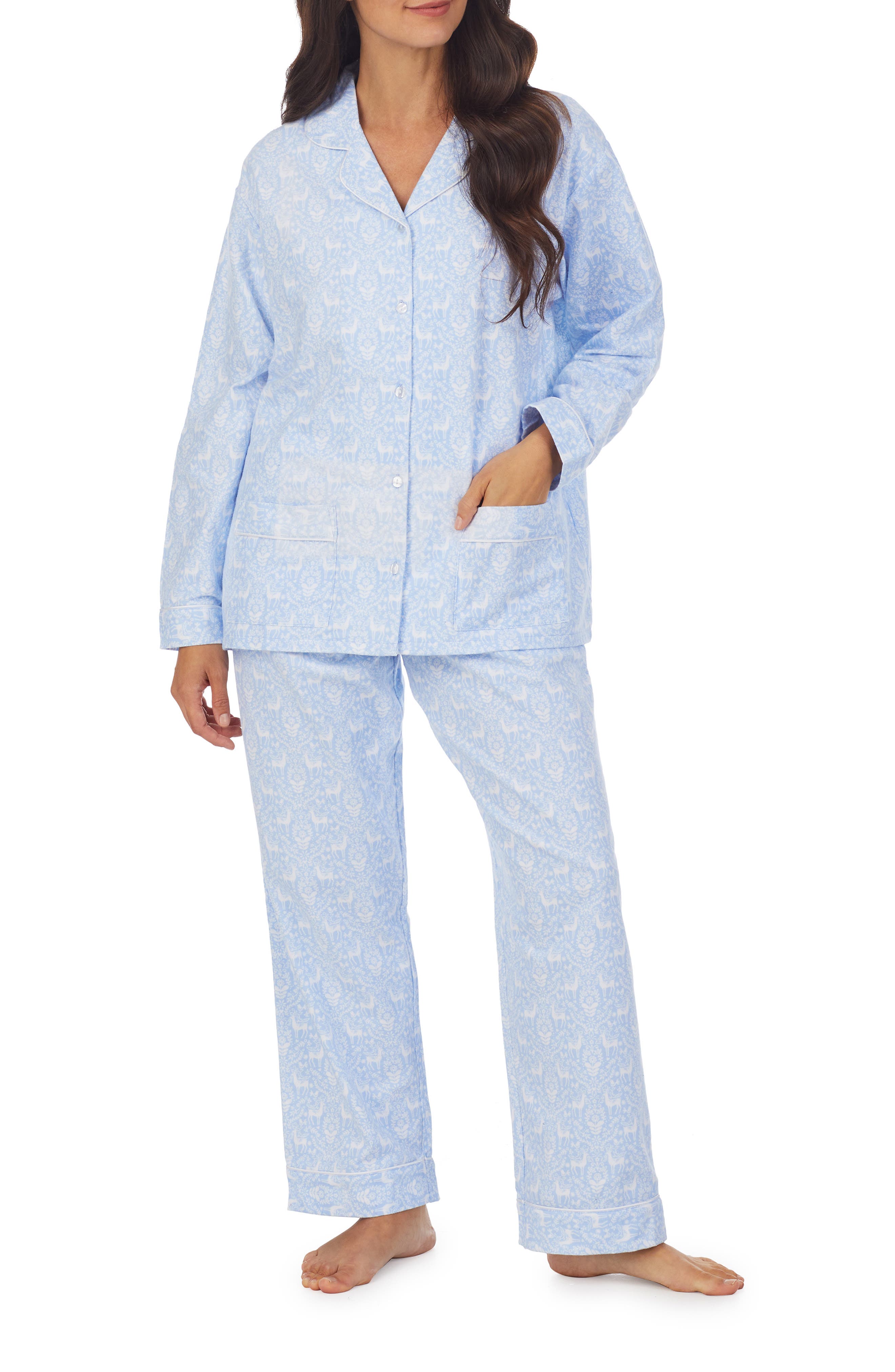 Lanz of Salzburg Pajamas in Light Blue