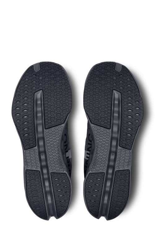 On Cloudsurfer Next Running Shoe In Black/eclipse
