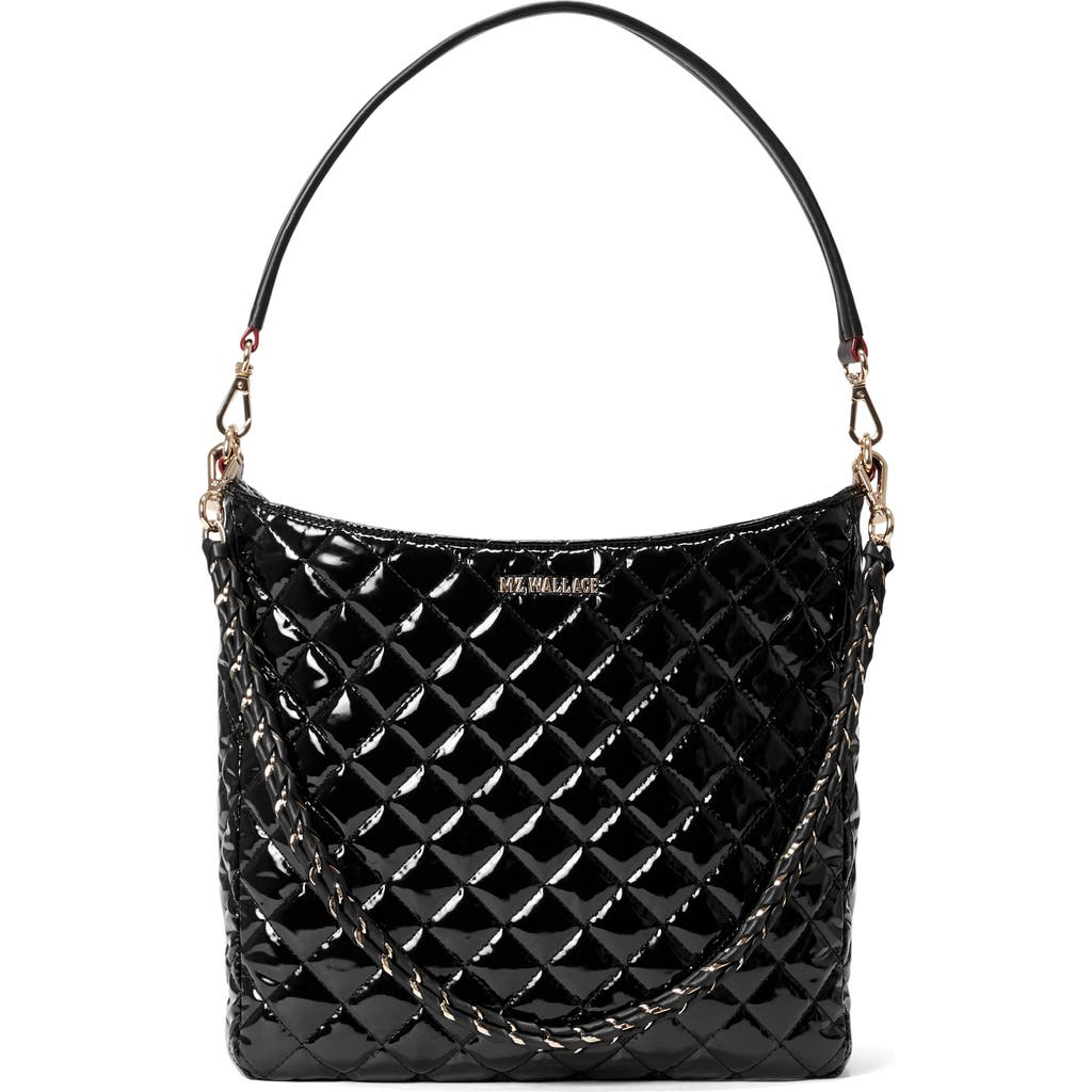 MZ WALLACE MZ WALLACE CROSBY QUILTED NYLON HOBO BAG