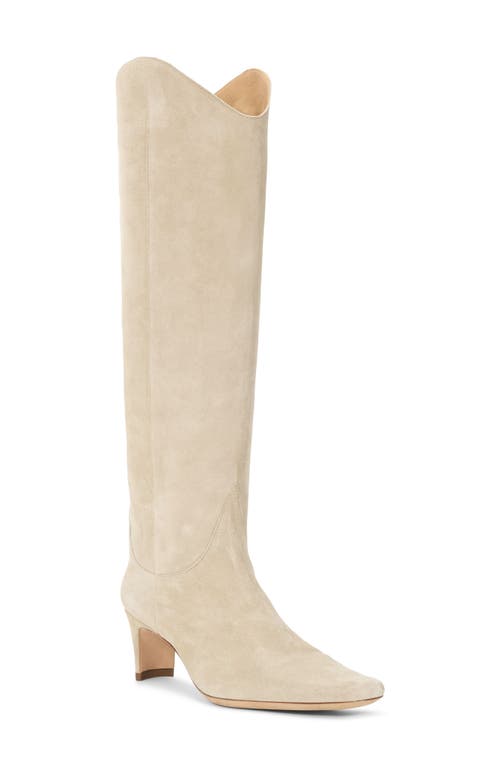 Shop Staud Wally Western Boot In Dune