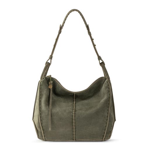 Shop The Sak Los Feliz Hobo In Moss Suede