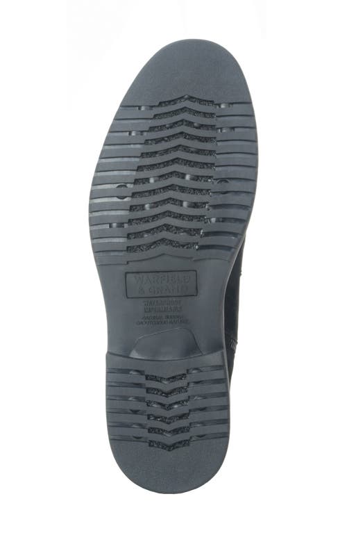 Warfield & Grand Madison Cap Toe Boot In Black