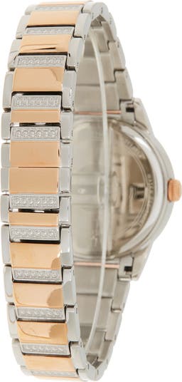 BULOVA Women s Turnstyle Crystal Accent Watch 32.5mm Nordstromrack