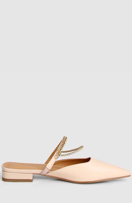 Belle & Bloom On The Go Leather Flat - Sand In Beige