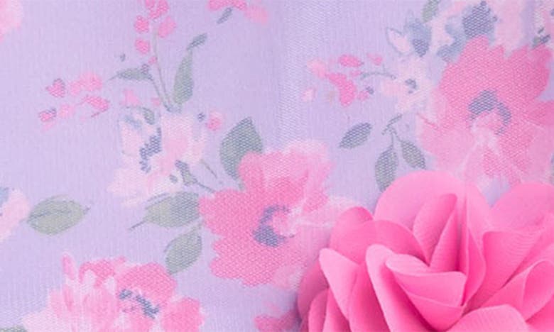 Shop Jessica Simpson Kids' Rosette Dress In Lavender