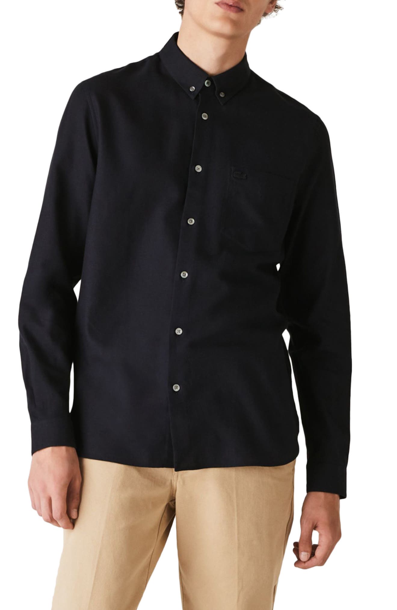 lacoste button up shirts