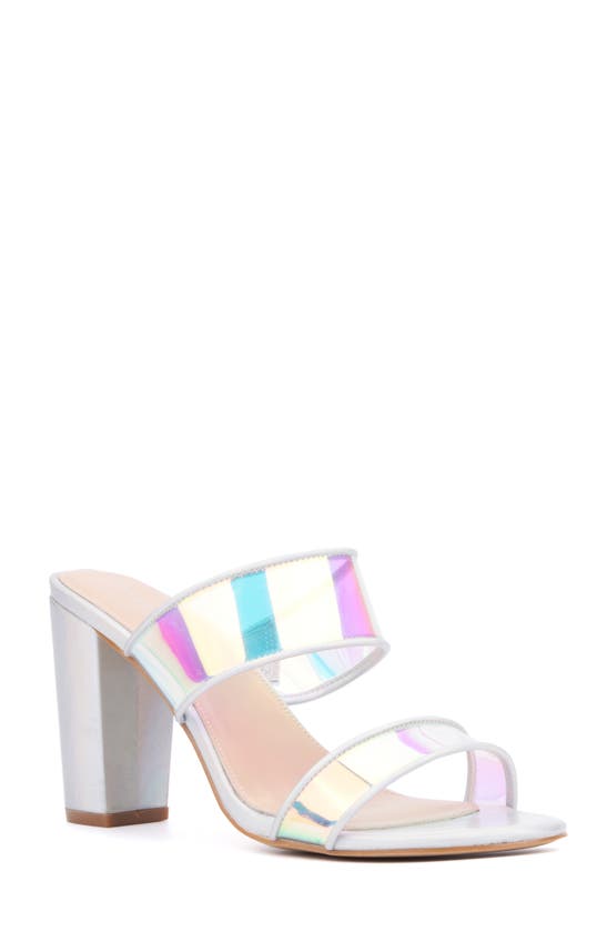 Fashion To Figure Berlynne Sandal In White Multi