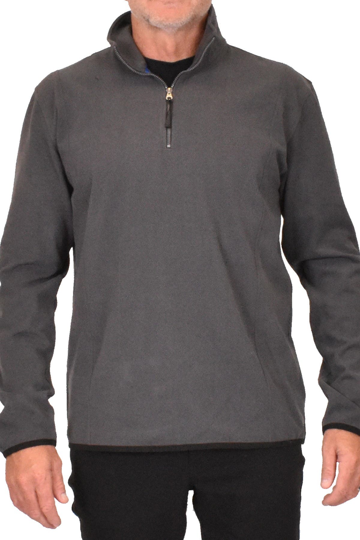 microfleece quarter zip