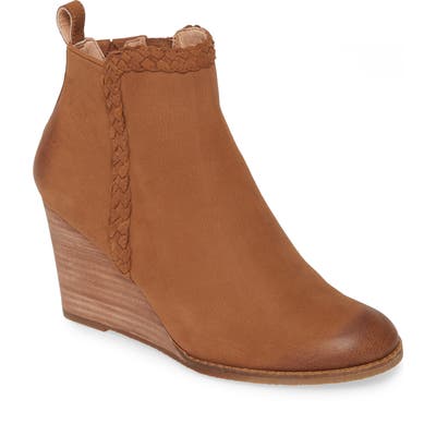 Caslon Whitney Wedge Bootie, Brown