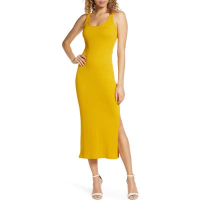 French Connection Tommy Rib Midi Dress