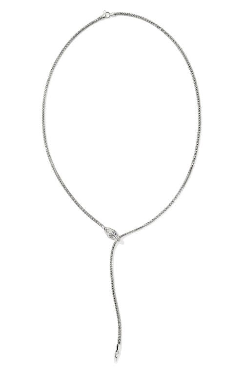 John Hardy Naga Y-Necklace in Silver at Nordstrom, Size 23
