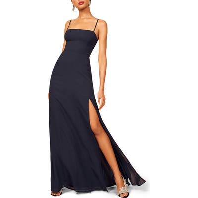 Reformation Ingrid Maxi Dress, Blue