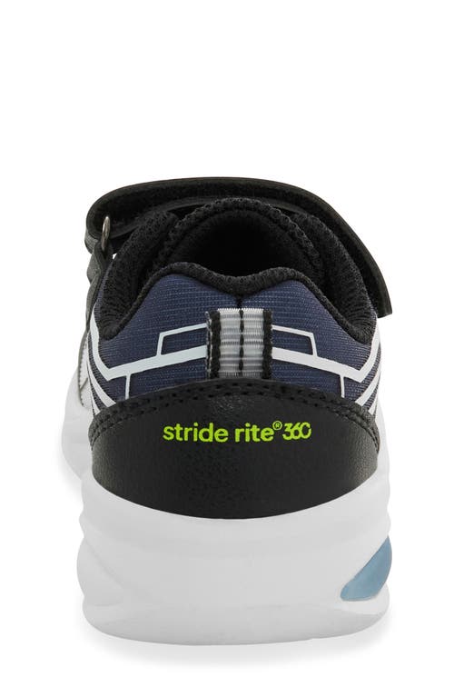 Shop Stride Rite Kids' Myles Light-up Sneaker In Black