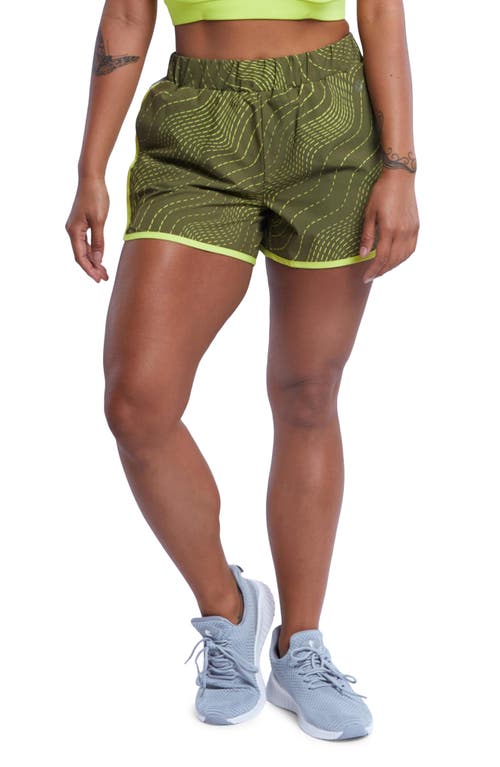 Summit Running Shorts in Embrace The Curve