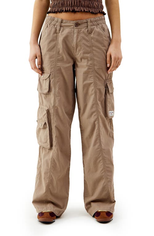 BDG Urban Outfitters Y2K Low Rise Cargo Pants Light Brown at Nordstrom,