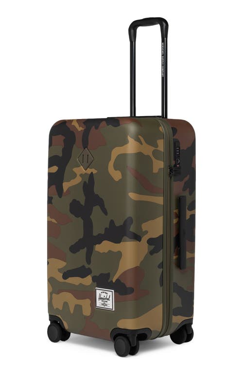 Shop Herschel Supply Co . Heritage™ Hardshell Medium Luggage In Woodland Camo