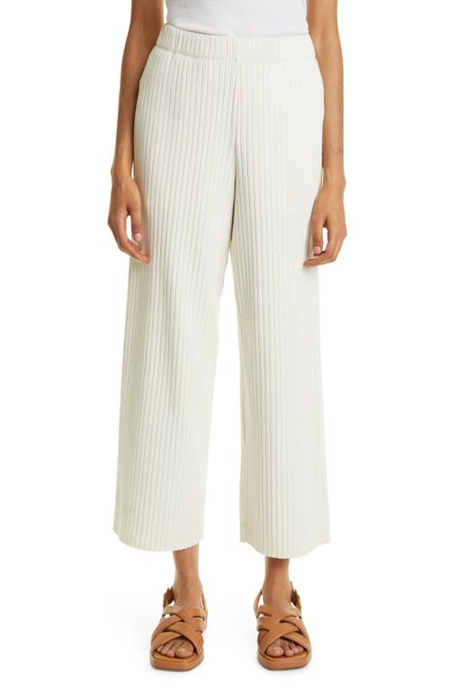 Vince Pull-On Rib Pants in Bone at Nordstrom, Size Small