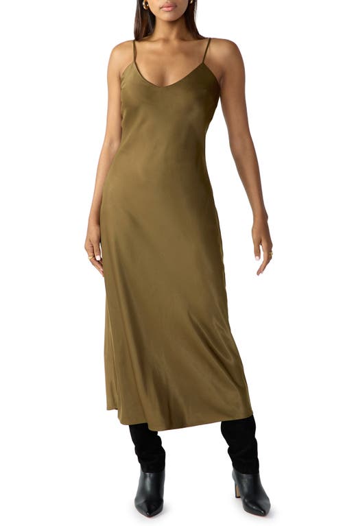 Sanctuary Maxi Slipdress in Fatigue at Nordstrom, Size X-Large