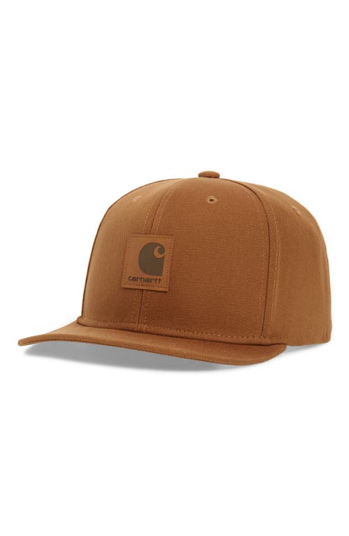 Carhartt Work In Progress Canvas Logo Ball Cap in Hamilton Brown at Nordstrom