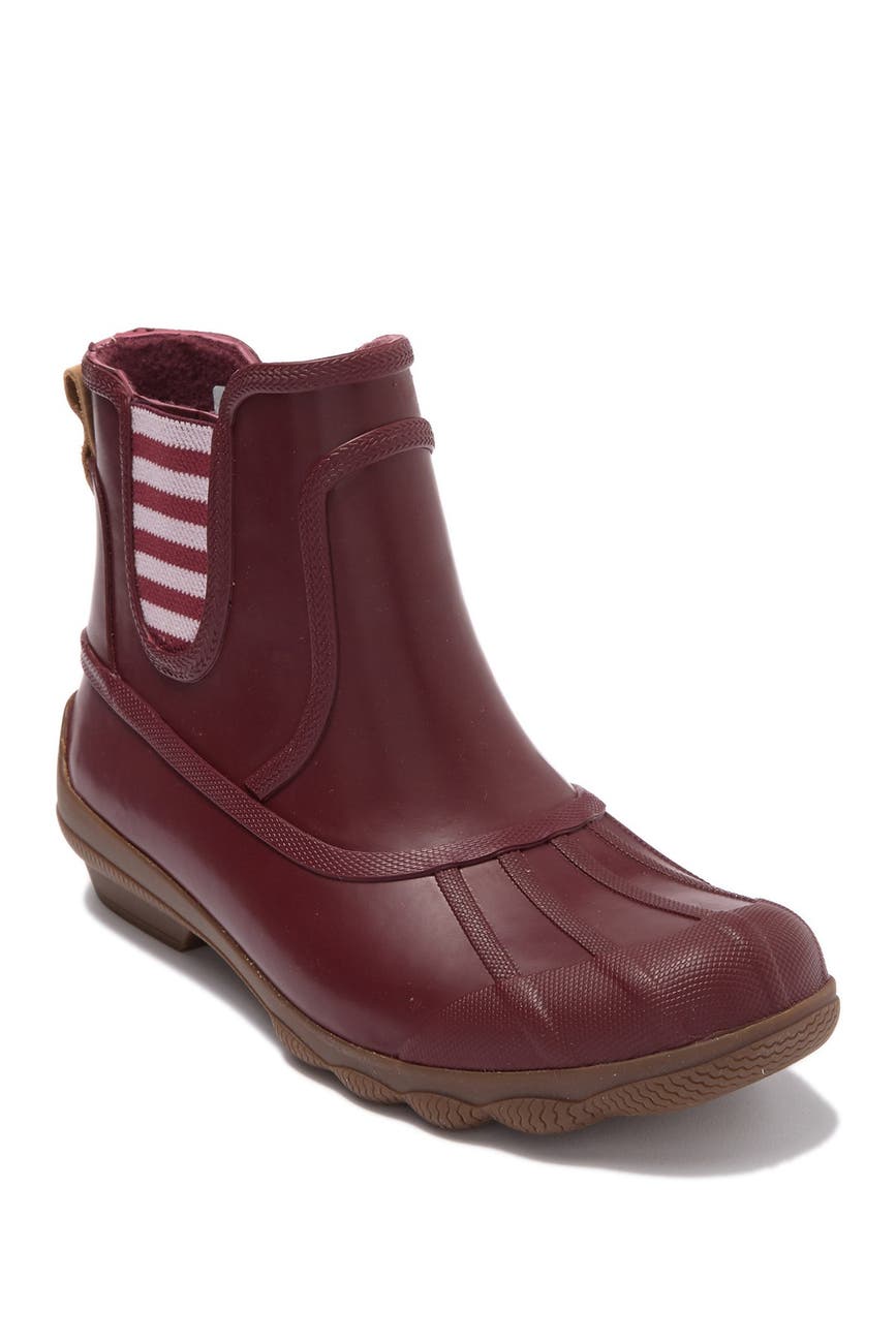 sperry syren cove rubberized chelsea boot