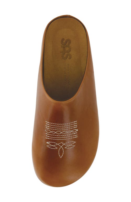 Sas Hinny Mule In Chestnut