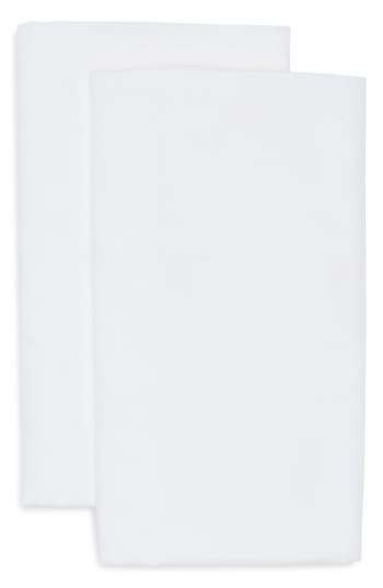 Nordstrom Rack Set Of 2 460 Thread Count Cotton Sateen Pillowcases In White