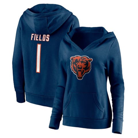 Girls Youth Chicago Bears Khalil Mack Pink Fashion Fan Gear V-Neck T-Shirt