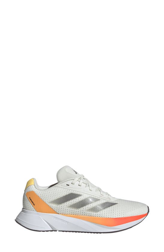 Adidas Originals Duramo Sl Running Shoe In Ivory/ Iron Met./ Spark